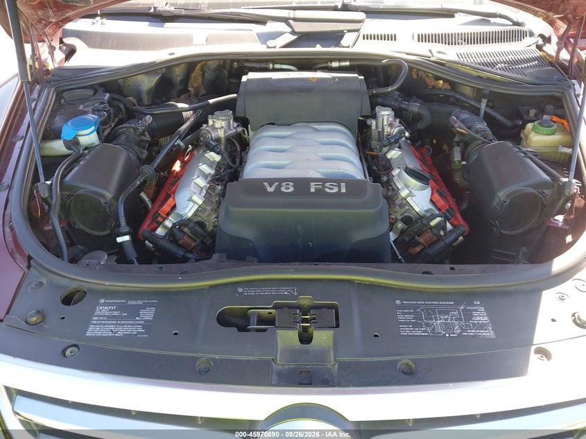 VOLKSWAGEN TOUAREG 2 2008 VIN WVGMB77L98D035608