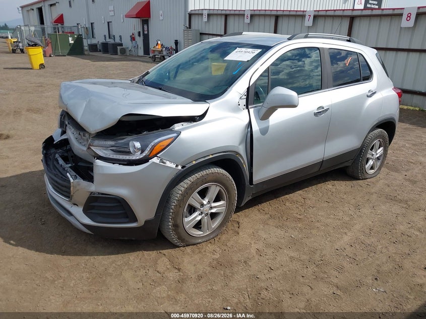 2018 Chevrolet Trax, Front End, IAAI, VIN KL7CJPSBXJB674676 — photo 2