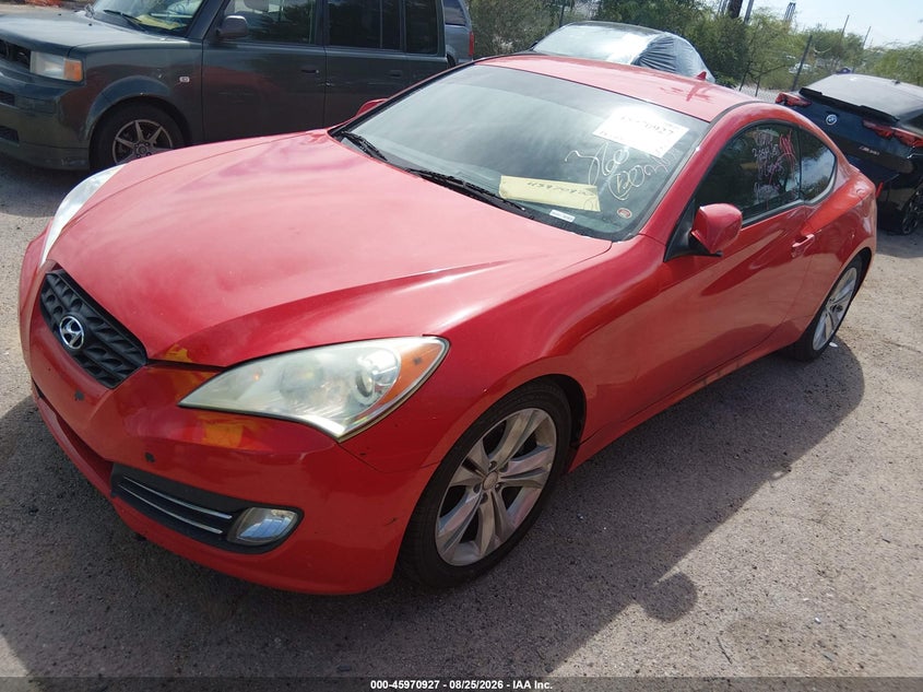 2010 Hyundai Genesis, Удар ззаду, IAAI, VIN KMHHT6KD7AU041437 — фото 2