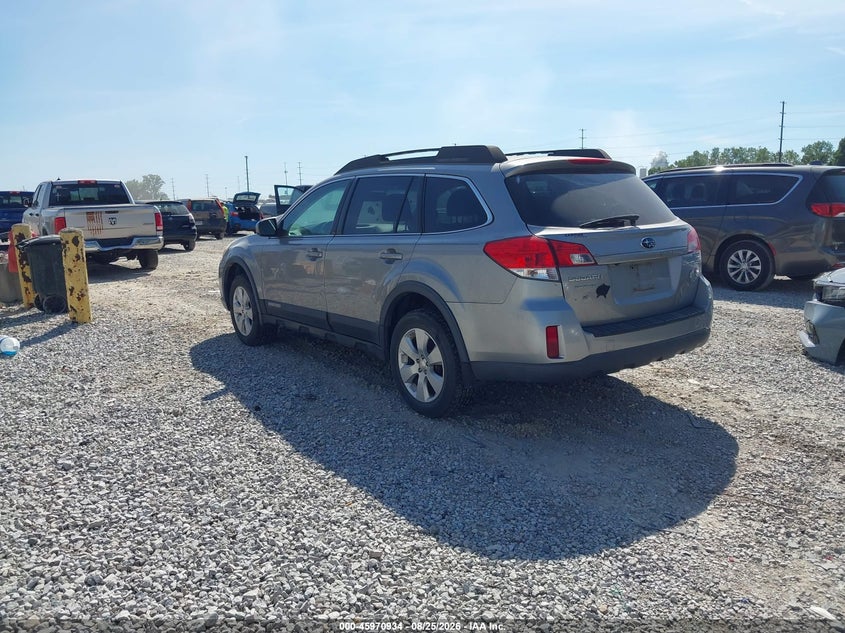 2011 SUBARU OUTBACK auction photo 3