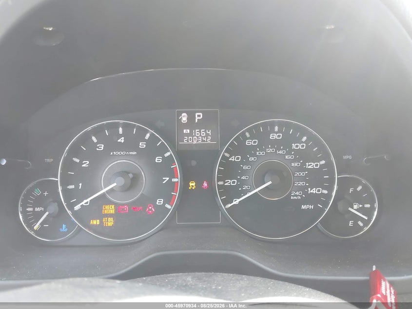 2011 SUBARU OUTBACK auction photo 7