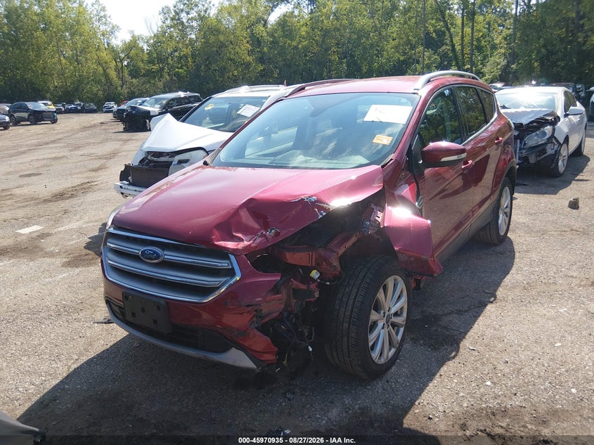 2017 Ford Escape, Удар спереди, IAAI, VIN 1FMCU9J92HUB89446 — фото 2