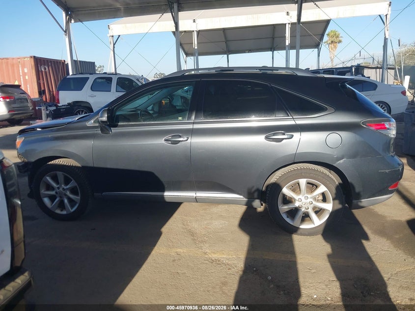 2011 LEXUS RX SPORT UTILITY VEHICLE 3.5L V-6 DOHC, VVT, PREMIUM , 275HP
