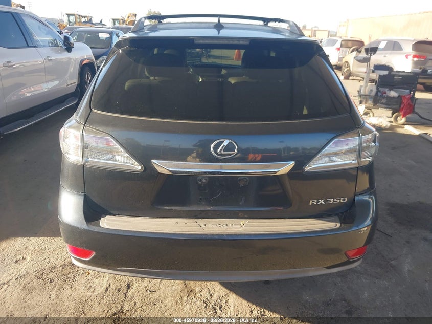 2011 LEXUS RX SPORT UTILITY VEHICLE 3.5L V-6 DOHC, VVT, PREMIUM , 275HP