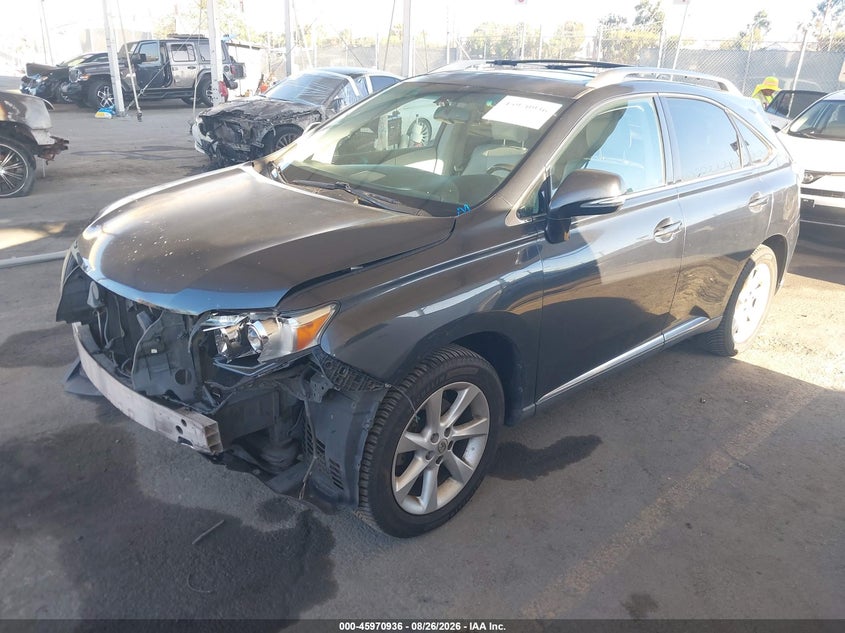 2011 LEXUS RX SPORT UTILITY VEHICLE 3.5L V-6 DOHC, VVT, PREMIUM , 275HP