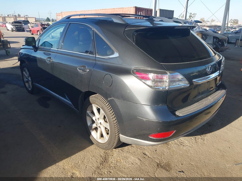 2011 LEXUS RX SPORT UTILITY VEHICLE 3.5L V-6 DOHC, VVT, PREMIUM , 275HP