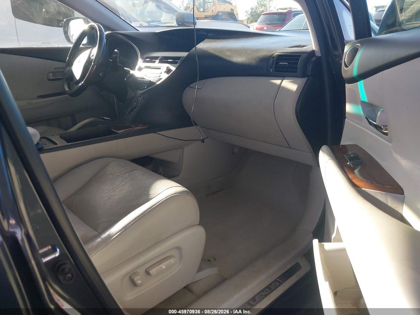 2011 LEXUS RX SPORT UTILITY VEHICLE 3.5L V-6 DOHC, VVT, PREMIUM , 275HP