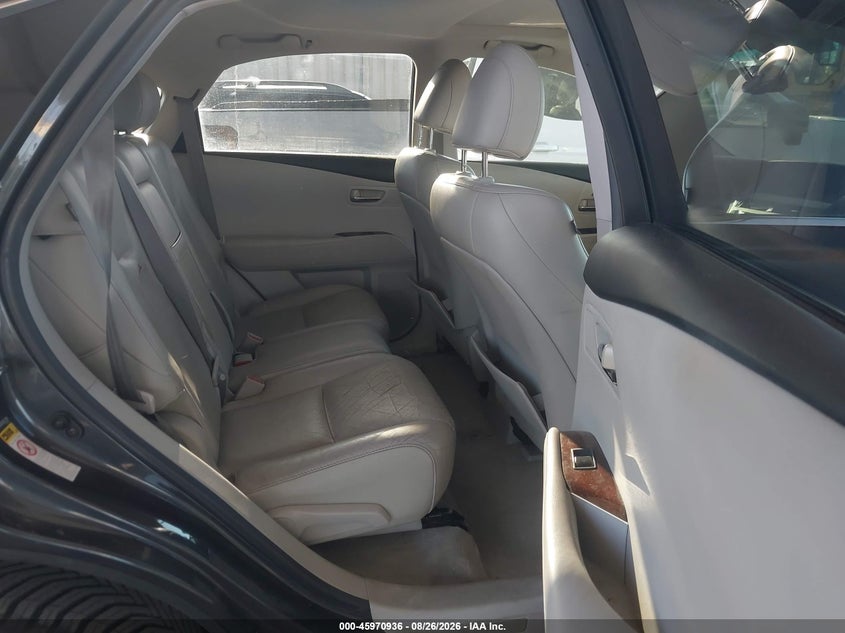 2011 LEXUS RX SPORT UTILITY VEHICLE 3.5L V-6 DOHC, VVT, PREMIUM , 275HP