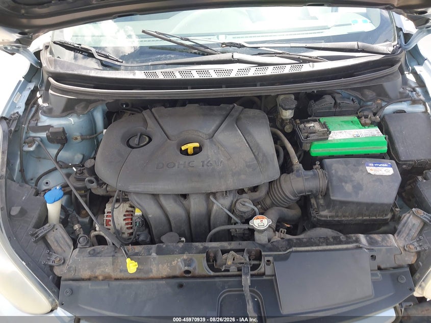 HYUNDAI ELANTRA 2012 VIN KMHDH4AE8CU192773