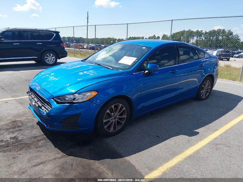 2019 FORD FUSION auction photo 2