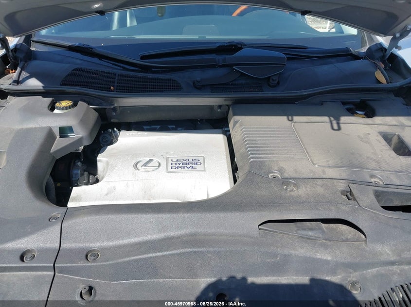 LEXUS RX 450H 2011 VIN JTJBC1BA6B2037800