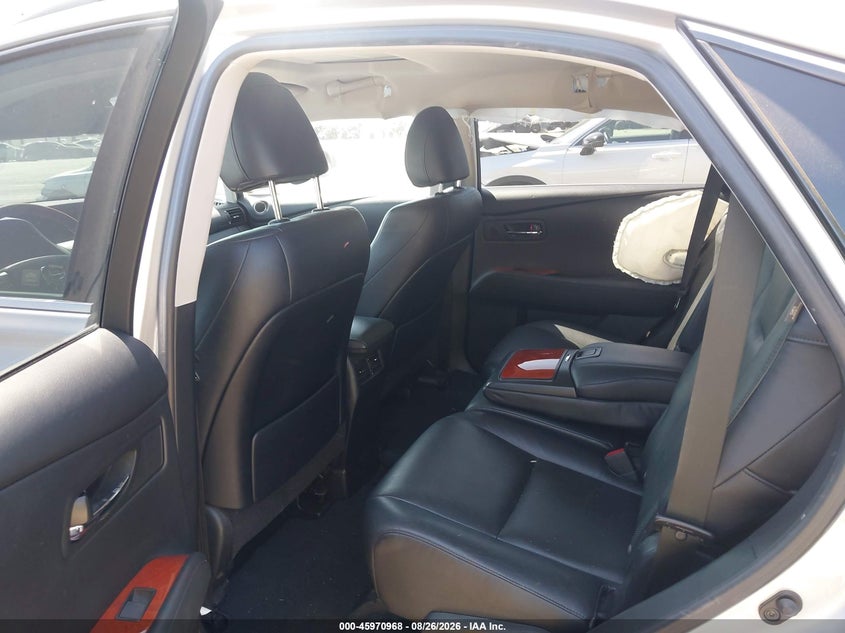 LEXUS RX 450H 2011 VIN JTJBC1BA6B2037800