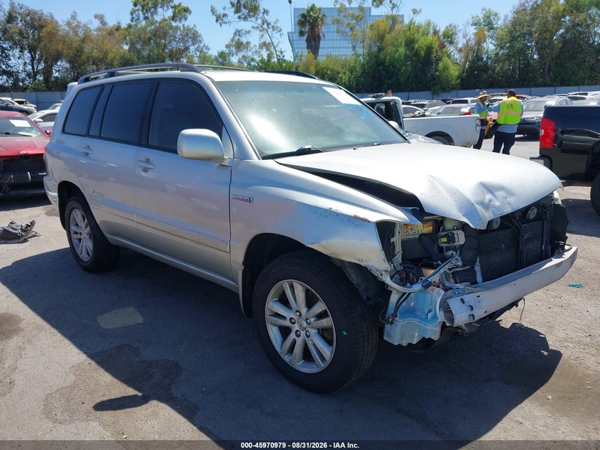 2007 TOYOTA HIGHLANDER HYBRID auction photo 1