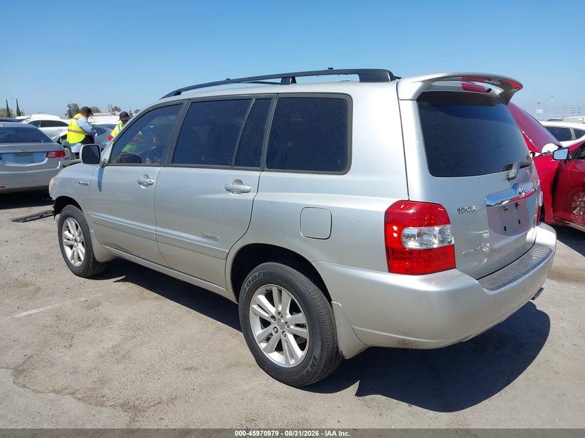2007 TOYOTA HIGHLANDER HYBRID auction photo 3