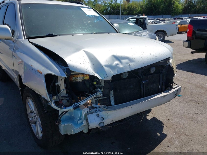 2007 TOYOTA HIGHLANDER HYBRID auction photo 6