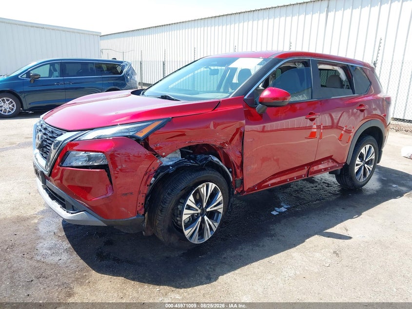 Vin: 5n1bt3ba3pc742985, lot: 46470228, nissan rogue sv fwd 20232