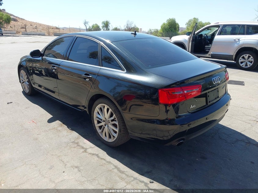 2014 AUDI A6 auction photo 3