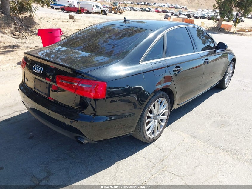 2014 AUDI A6 auction photo 4