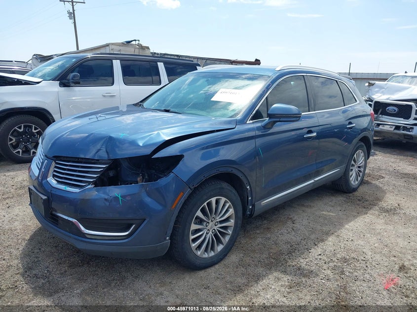 2018 Lincoln MKX, Левый перёд, IAAI, VIN 2LMPJ6KR1JBL19112 — фото 2