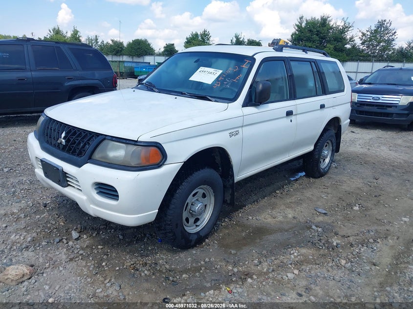 2003 MITSUBISHI MONTERO SPORT auction photo 2