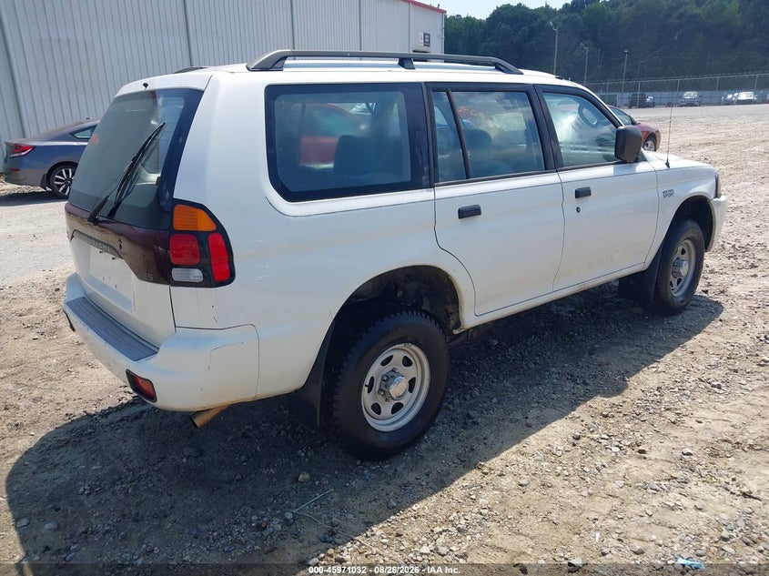 2003 MITSUBISHI MONTERO SPORT auction photo 4