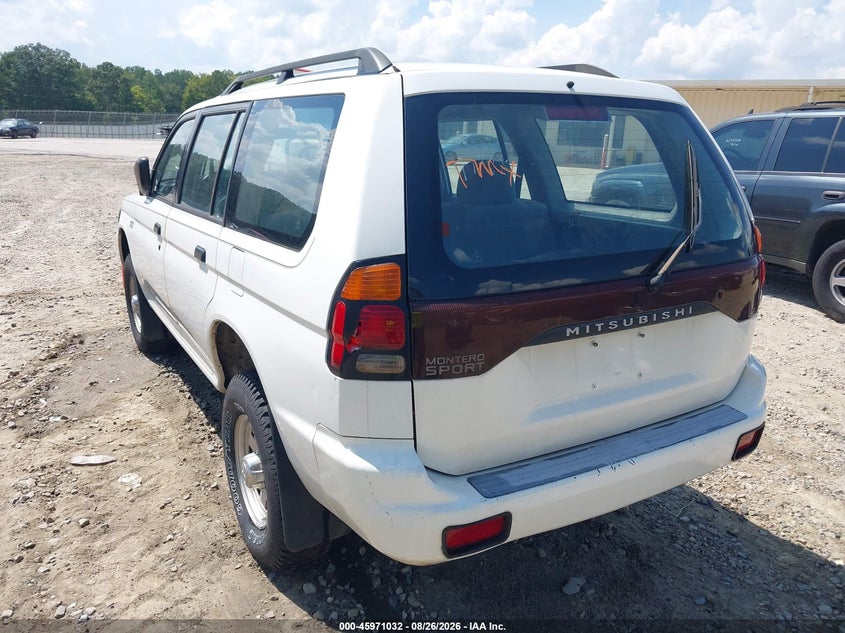 2003 MITSUBISHI MONTERO SPORT auction photo 6