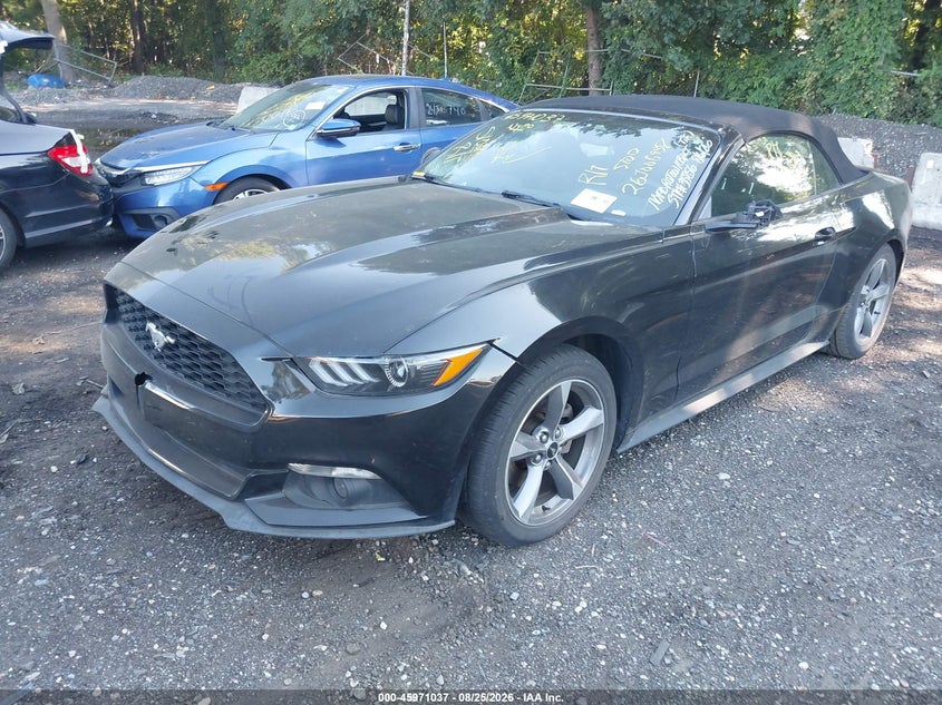 2016 Ford Mustang, Невідомо, IAAI, VIN 1FATP8EMXG5204620 — фото 2
