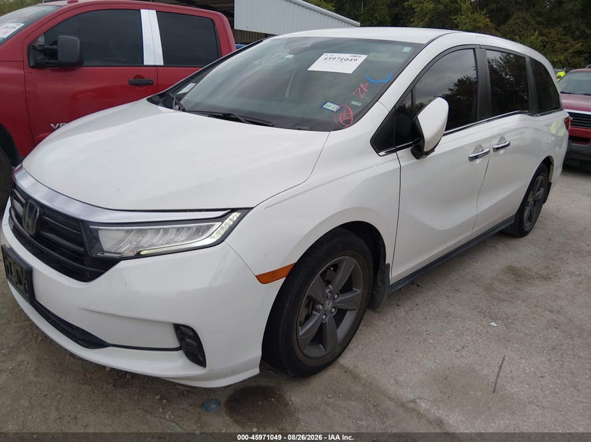 2022 HONDA ODYSSEY auction photo 2
