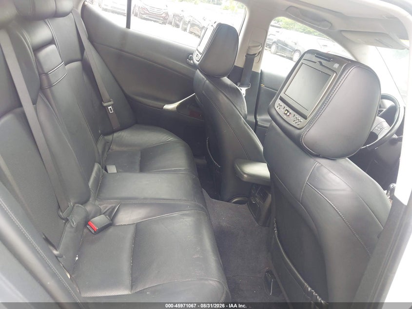 2008 LEXUS IS SEDAN 2.5L V-6 DI, DOHC, VVT, 204HP
