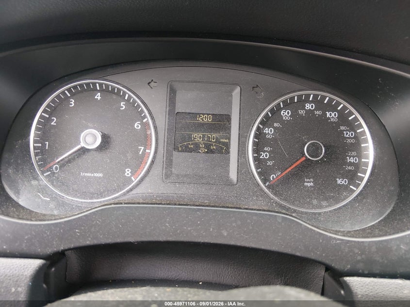 VOLKSWAGEN JETTA 2012 VIN 3VWDX7AJ4CM066109