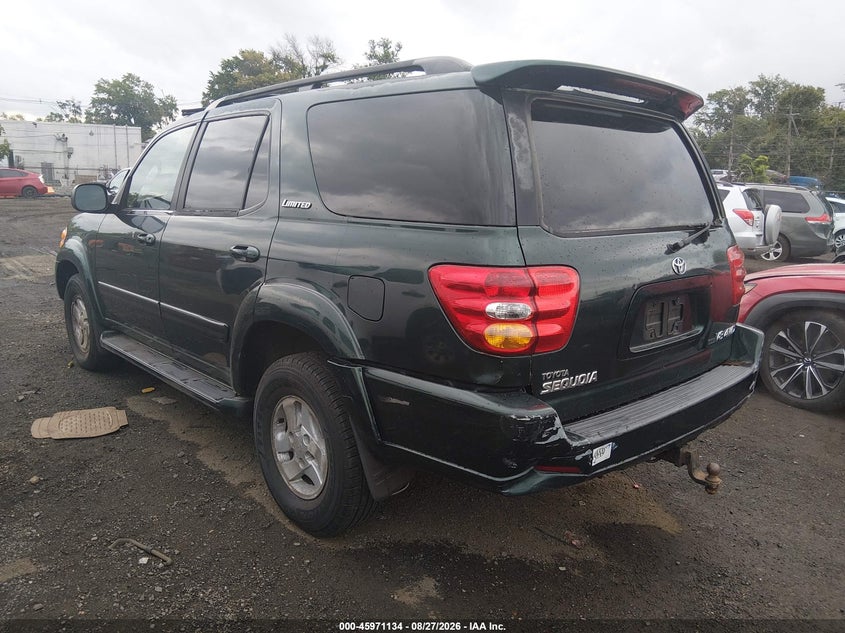 2002 TOYOTA SEQUOIA auction photo 3
