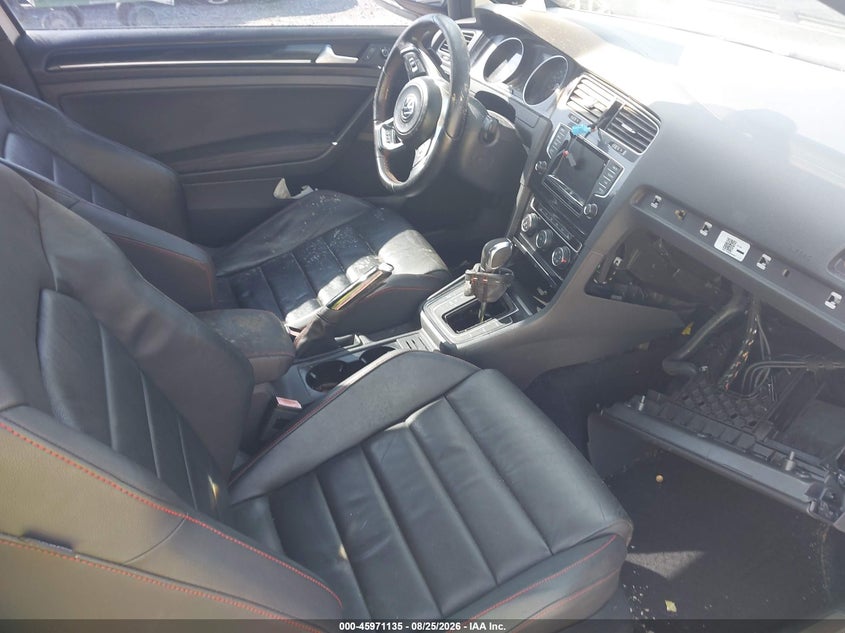 VOLKSWAGEN GOLF GTI 2015 VIN 3VWTT7AU4FM045993