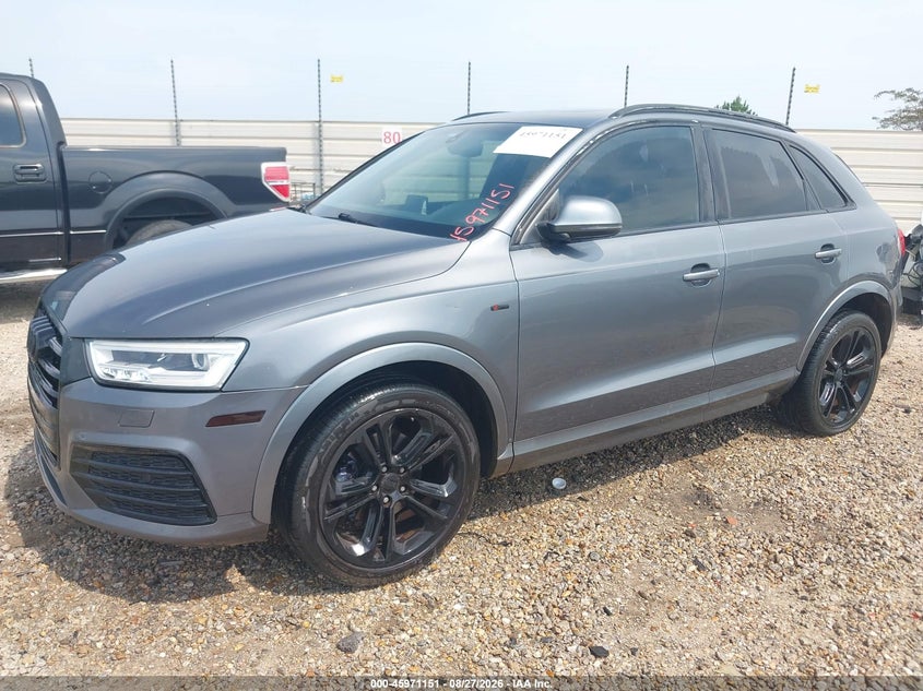 AUDI Q3 2016 VIN WA1GFCFS2GR001612
