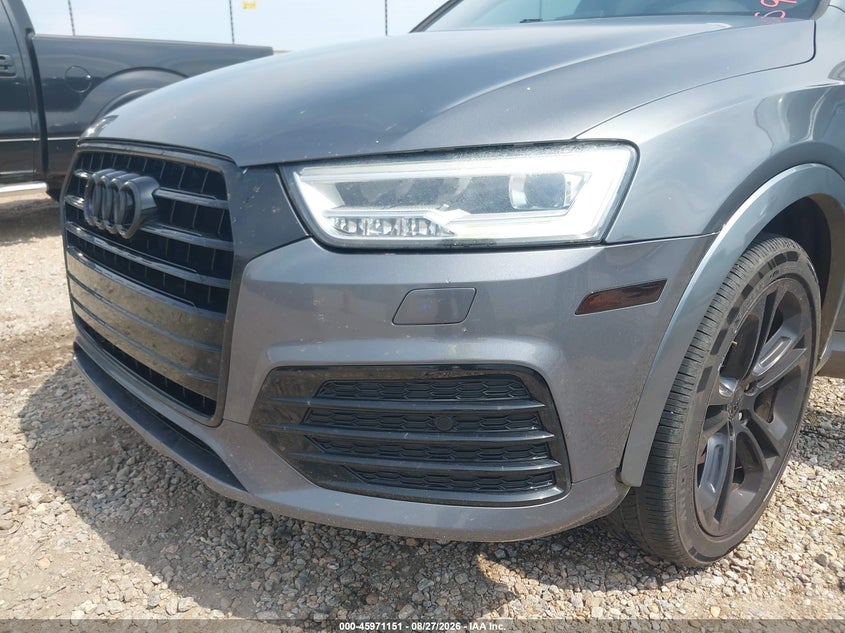 AUDI Q3 2016 VIN WA1GFCFS2GR001612