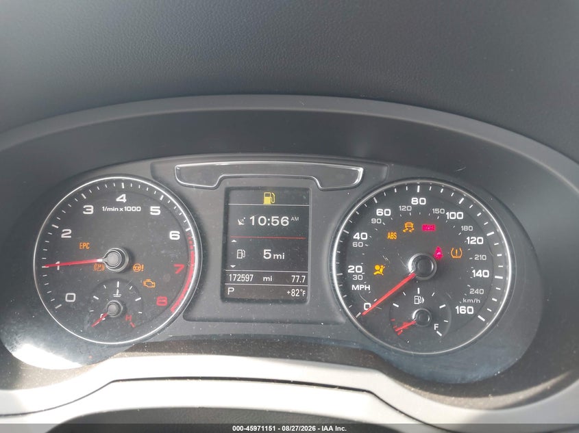AUDI Q3 2016 VIN WA1GFCFS2GR001612