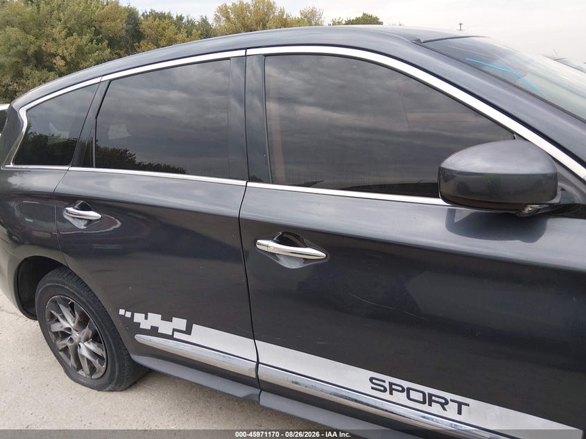 INFINITI JX35 2013 VIN 5N1AL0MM1DC352920