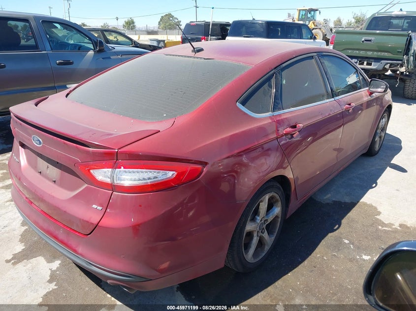 Vin: 3fa6p0h73er393402, lot: 46470418, ford fusion se 20144