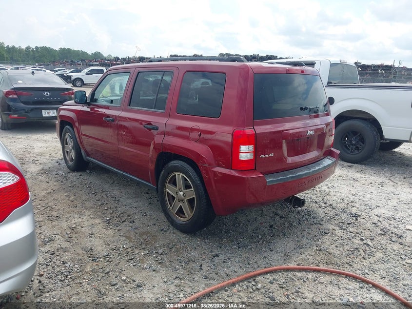 JEEP PATRIOT 2008 VIN 1J8FF28W18D512926