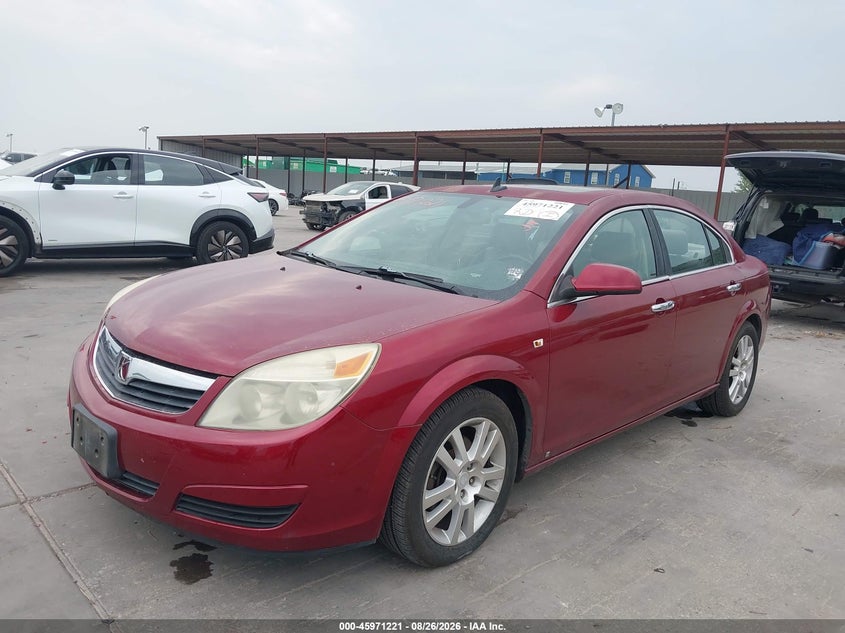 2009 Saturn Aura, Storm Damage, IAAI, VIN 1G8ZV57B19F116017 — photo 2