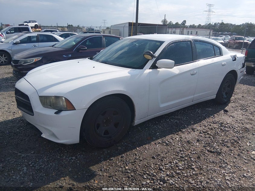 Vin: 2c3cdxat7dh722011, lot: 46470486, dodge charger police 20132