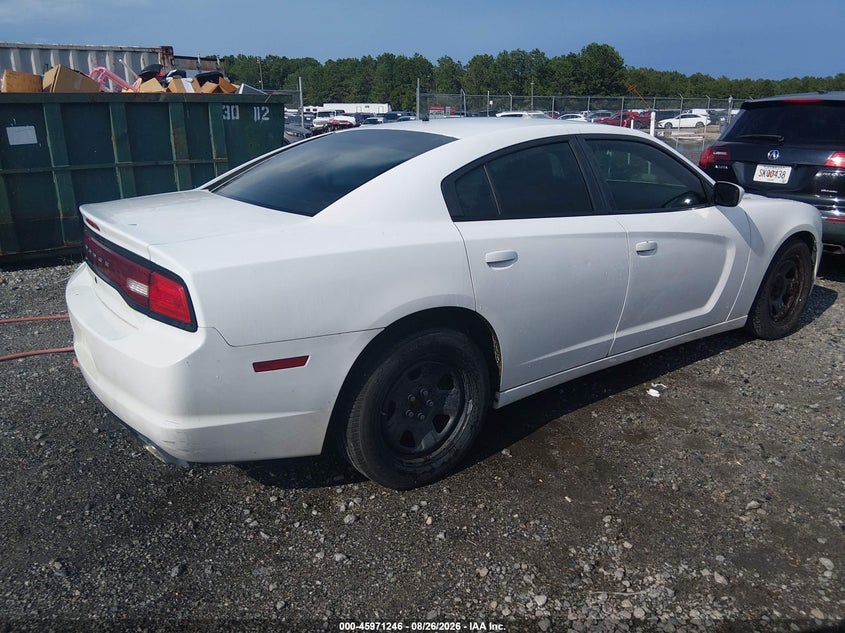 Vin: 2c3cdxat7dh722011, lot: 46470486, dodge charger police 20134