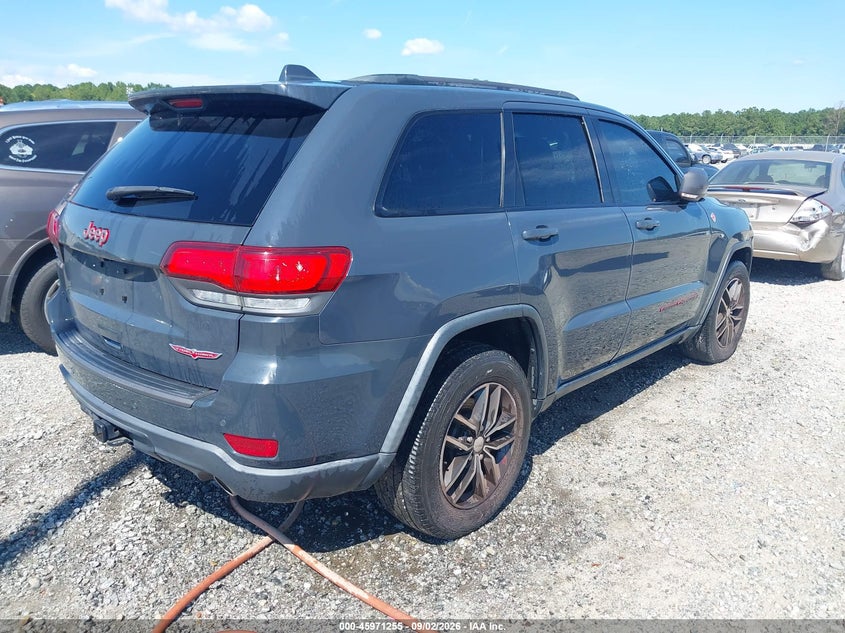 Vin: 1c4rjflg3hc754293, lot: 46470495, jeep grand cherokee trailhawk 20174