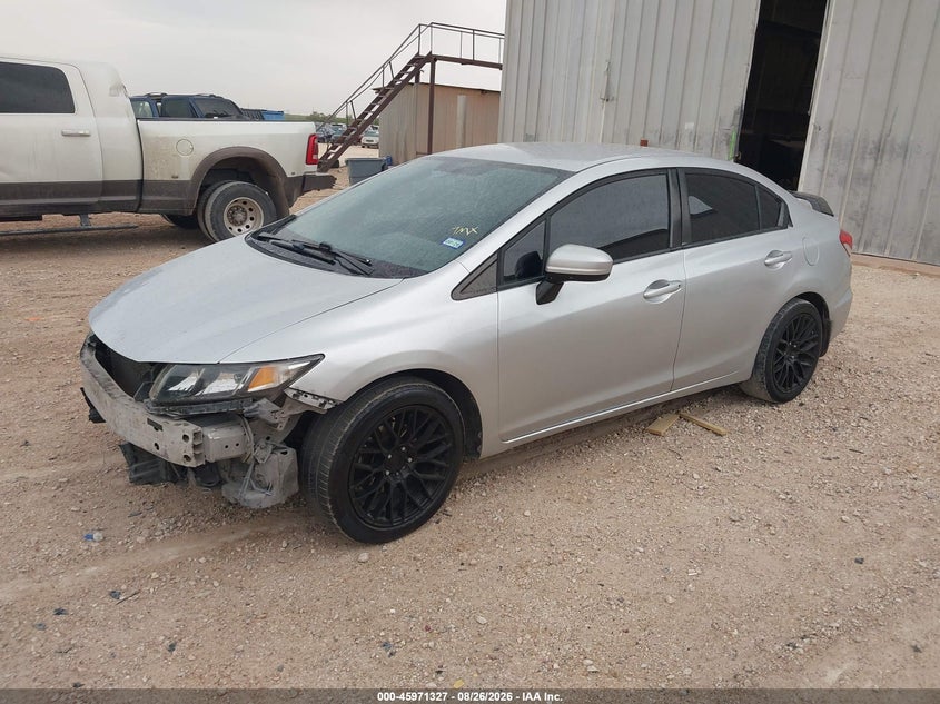 Vin: 19xfb2f5xee013663, lot: 46470567, honda civic lx 20142