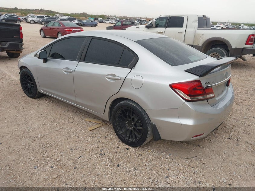 Vin: 19xfb2f5xee013663, lot: 46470567, honda civic lx 20143