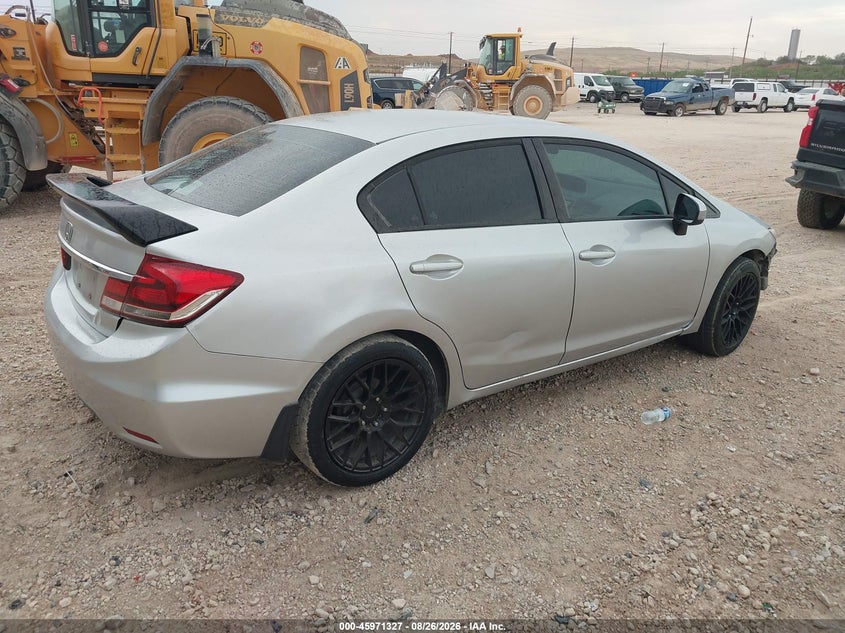 Vin: 19xfb2f5xee013663, lot: 46470567, honda civic lx 20144