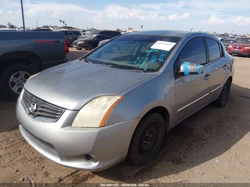 Vin: 3n1ab6ap2al692959, lot: 46470597, nissan sentra 2.0s 20102