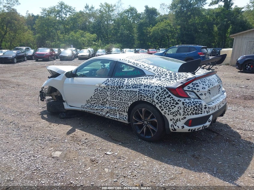 2019 HONDA CIVIC auction photo 3