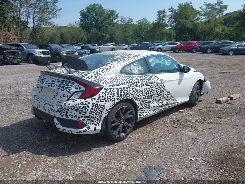 2019 HONDA CIVIC auction photo 4