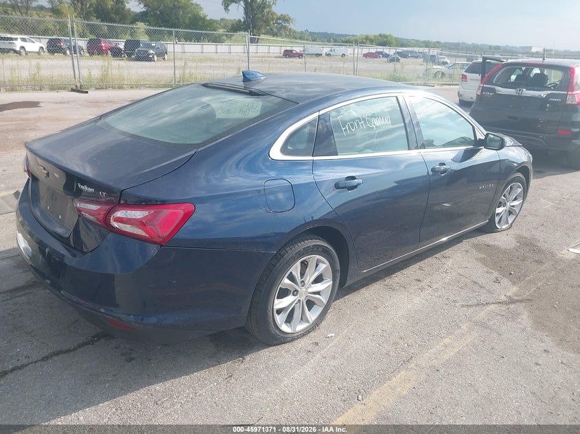 Vin: 1g1zd5st7nf101162, lot: 46470610, chevrolet malibu fwd lt 20224