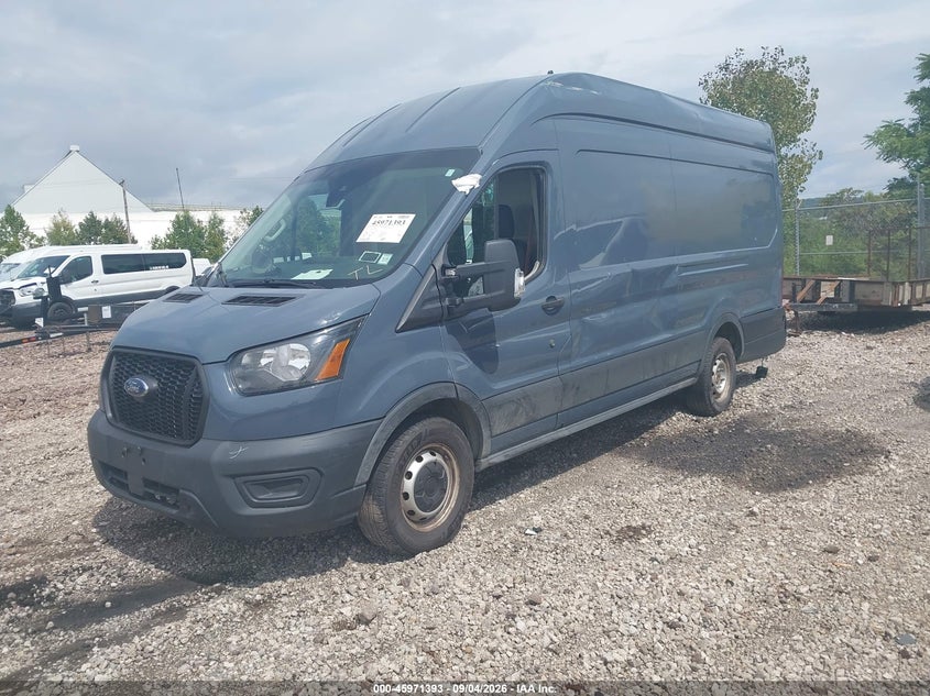 Vin: 1ftbr3x83mka57783, lot: 46470632, ford transit-250 cargo van 20212
